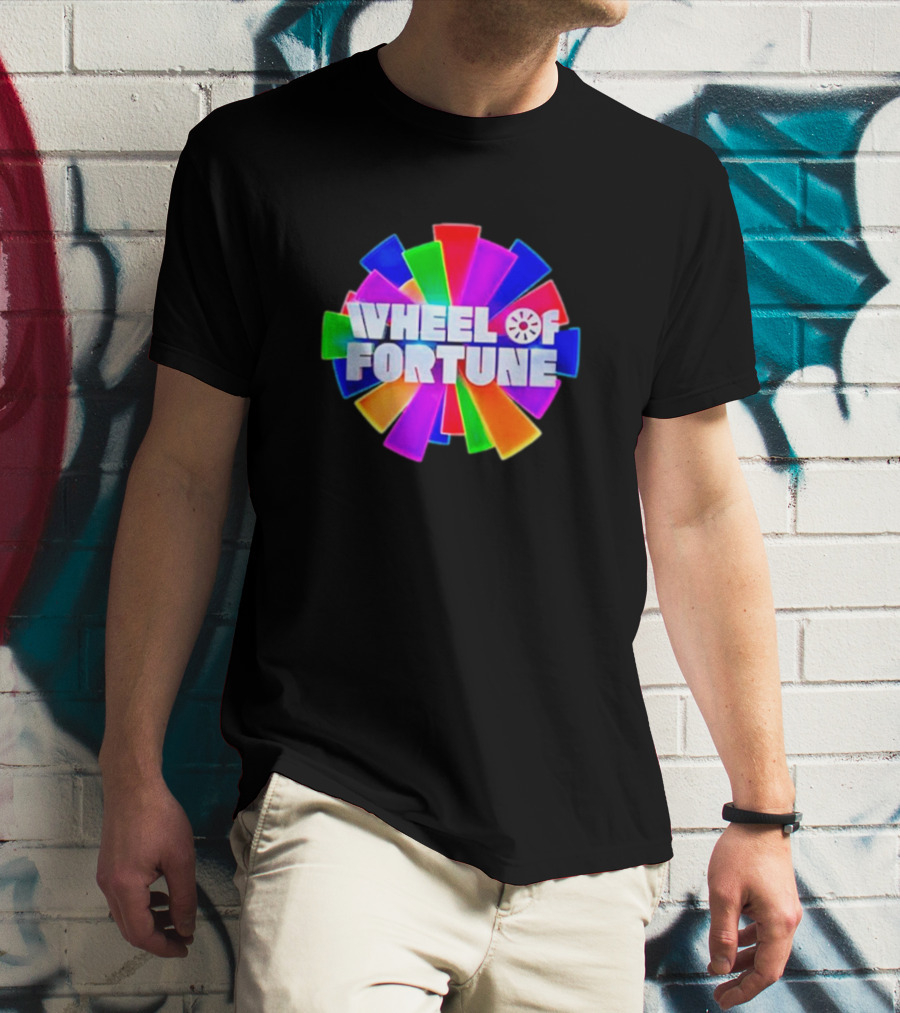 Wheel Of Fortune Colorful Iconic T-Shirt