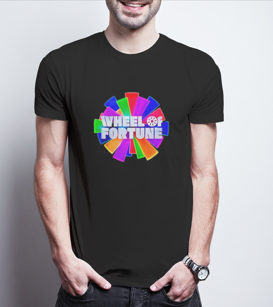Wheel Of Fortune Colorful Iconic T-Shirt