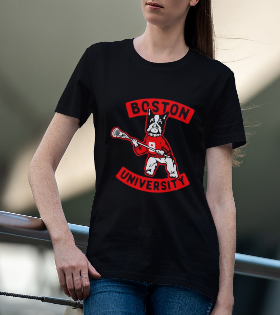 Boston University Terriers Lacrosse Vintage T-Shirt