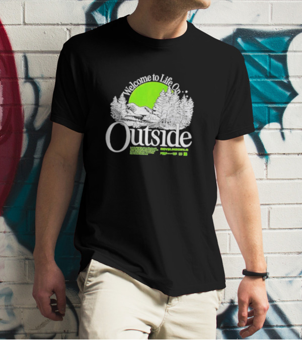Welcome To Life On The Outside Boys Like Girls T-Shirt