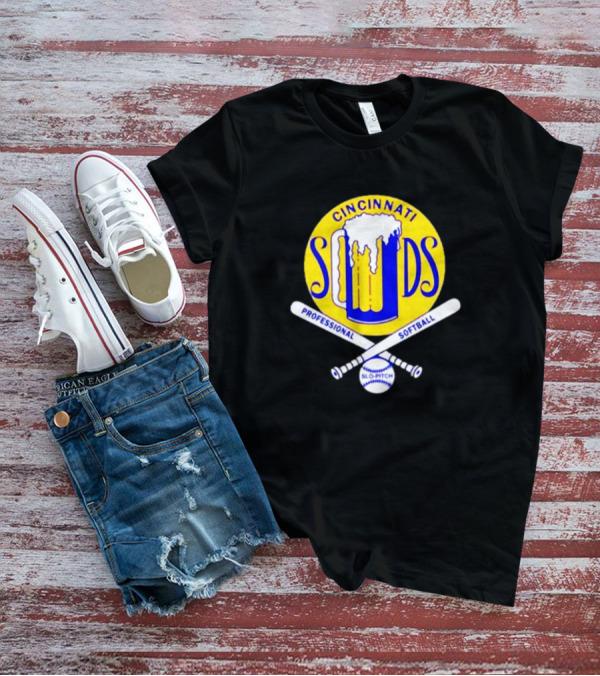 Cincinnati Sounds Professional Softball Slo-Pitch T-Shirt