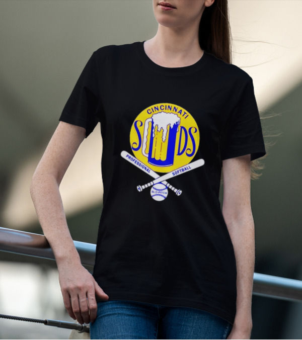 Cincinnati Sounds Professional Softball Slo-Pitch T-Shirt