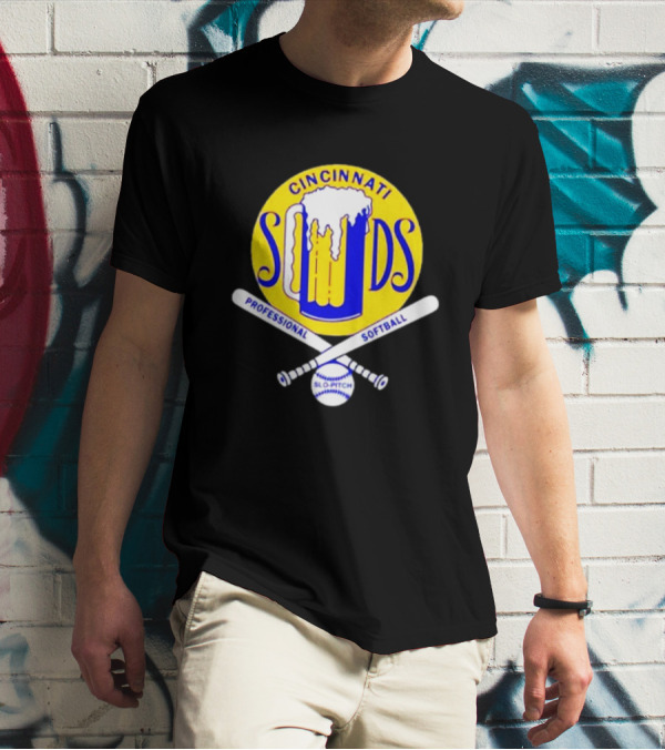 Cincinnati Sounds Professional Softball Slo-Pitch T-Shirt