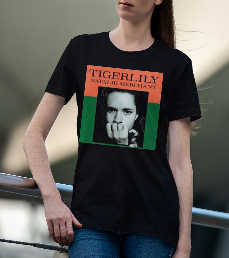 Natalie Merchant Tigerlily Album Cover T-Shirt