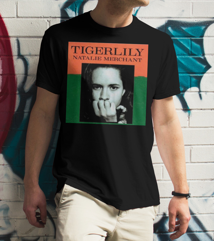 Natalie Merchant Tigerlily Album Cover T-Shirt