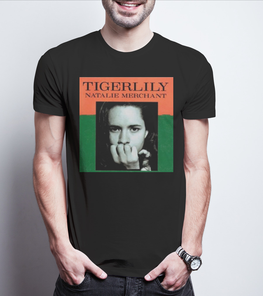 Natalie Merchant Tigerlily Album Cover T-Shirt