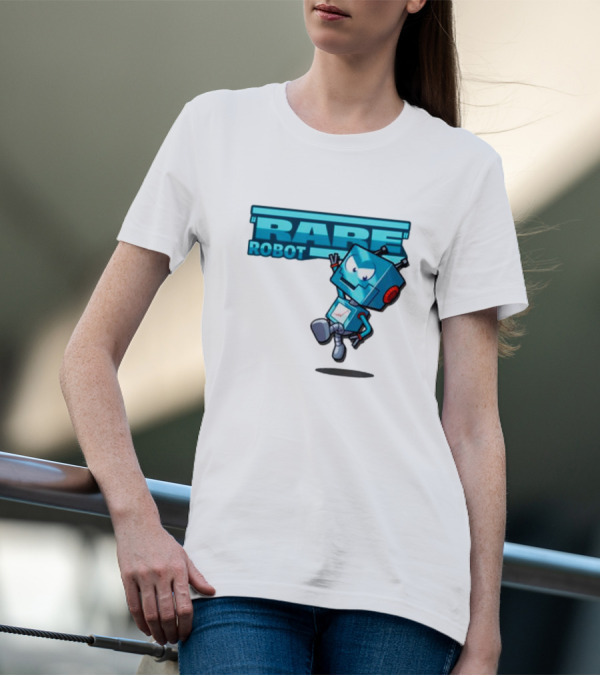 Rare Robot Character T-Shirt