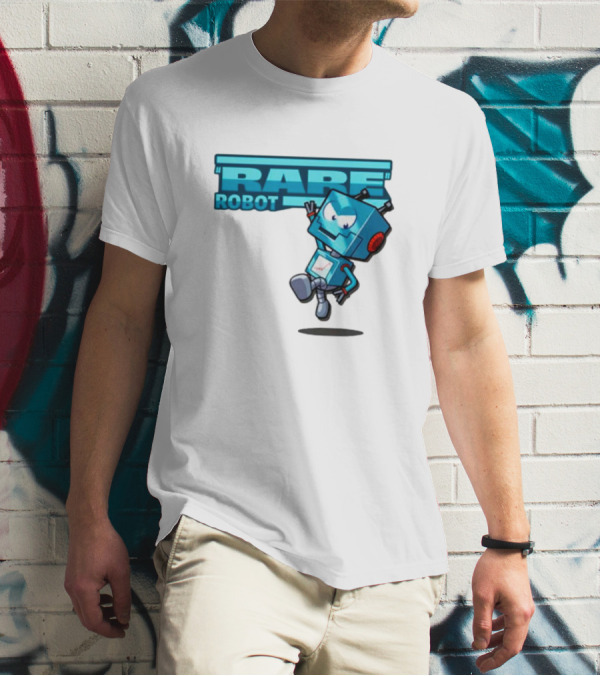 Rare Robot Character T-Shirt