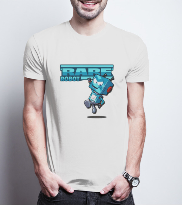 Rare Robot Character T-Shirt