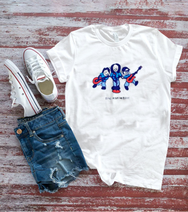 Young Culture Is Good Band Cartoon Trio T-Shirt