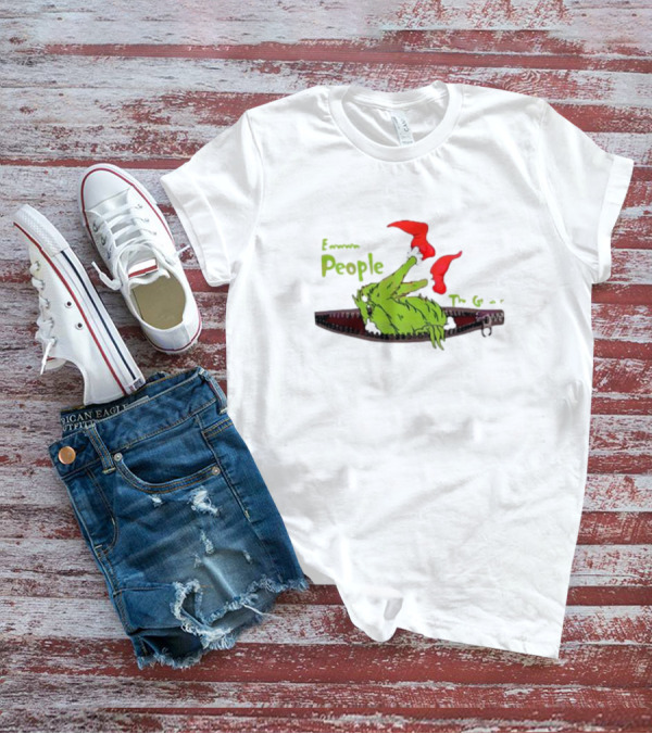 Ew People Funny The Grinch Christmas T-Shirt