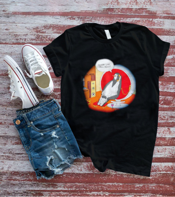 Sounds Like Paul Kelly Penguin Listening To Music In Modern Room T-Shirt