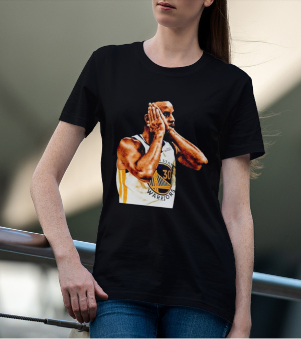 Golden State Warriors Stephen Curry Celebration Fan T-Shirt