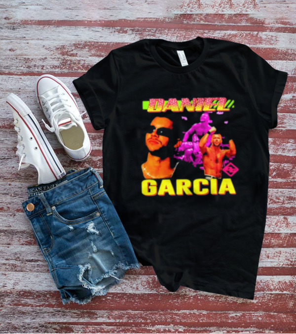 Daniel Garcia Neon Style Wrestling Action T-Shirt