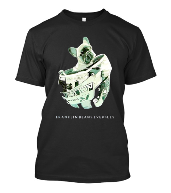Franklin Beans Eversley Bulldog In Racing Helmet T-Shirt