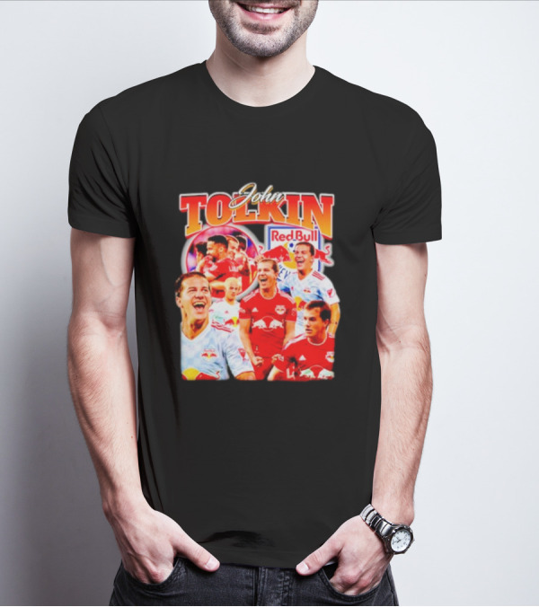 John Tolkin Red Bull Soccer Bootleg T-Shirt