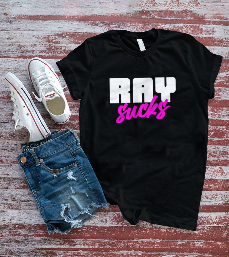 RAY SUCKS Bold Pink T-Shirt