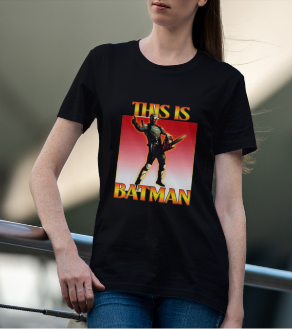 THIS IS BATMAN Chainsaw Hero T-Shirt