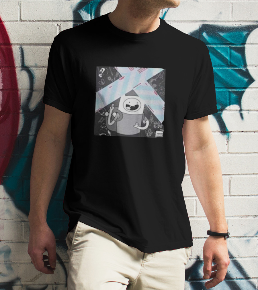 Flinn X Uzi Animated Character Crossover Mashup T-Shirt