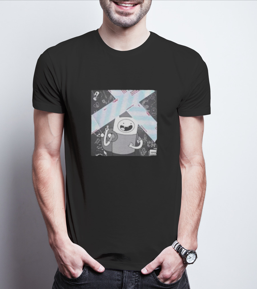 Flinn X Uzi Animated Character Crossover Mashup T-Shirt