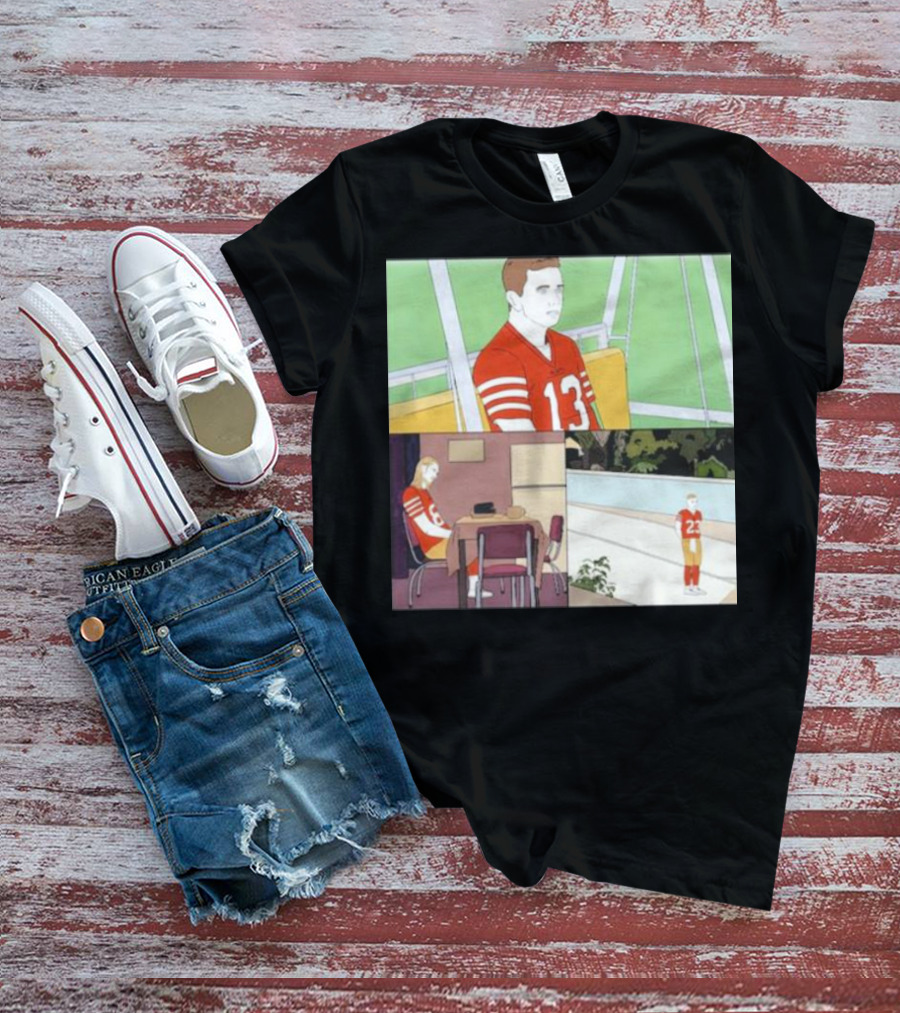 Bye Week Mood Football Reflection Trio T-Shirt