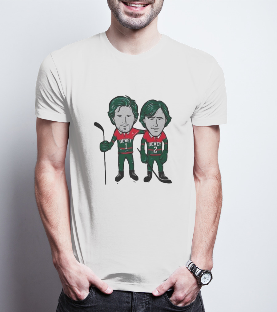 Wild Sotastick Meet The Dewey Hockey Players T-Shirt