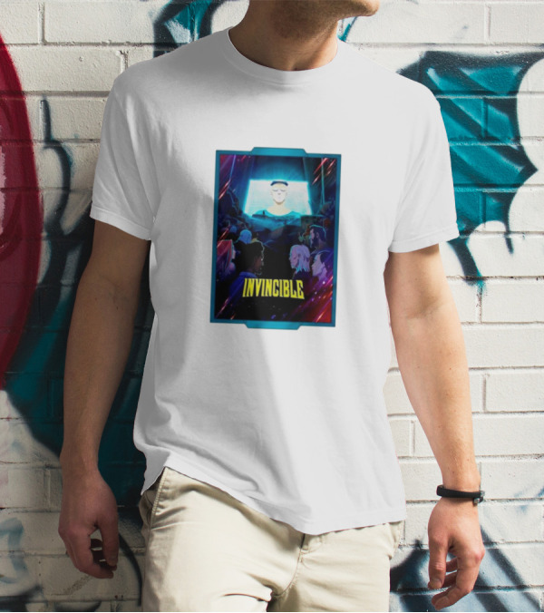 Invincible Season Two Episode One Animated Characters And Vibrant Colors T-Shirt