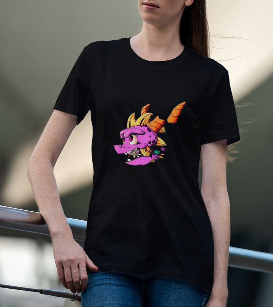 Spyro Capsule Game Adventure Dragon Fan T-Shirt