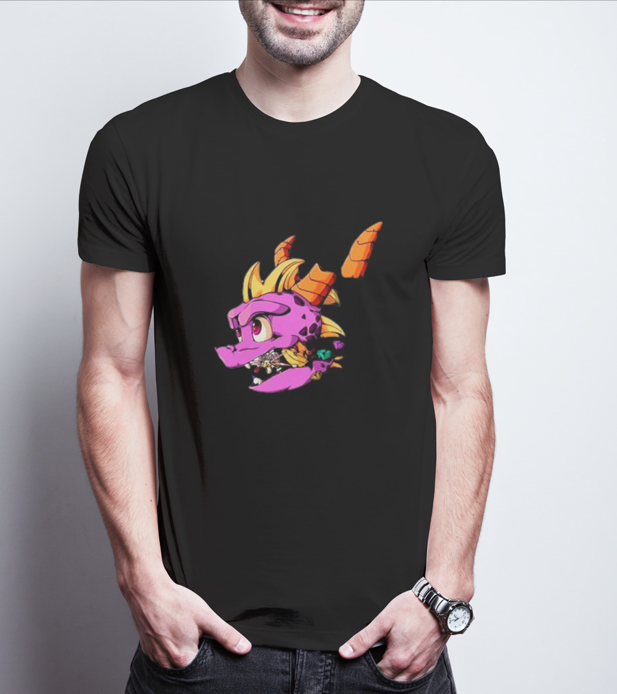 Spyro Capsule Game Adventure Dragon Fan T-Shirt