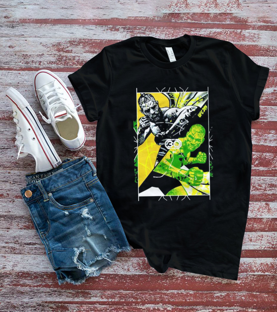 UFC 295 Artist Series Men’s 30th Anniversary Fighters Dynamic Action T-Shirt