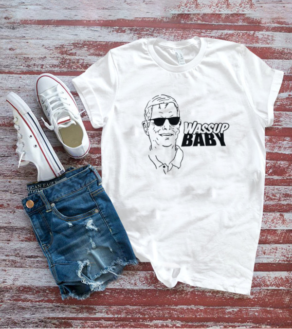 Wassup Baby Ron Rivera Sunglasses Sketch T-Shirt