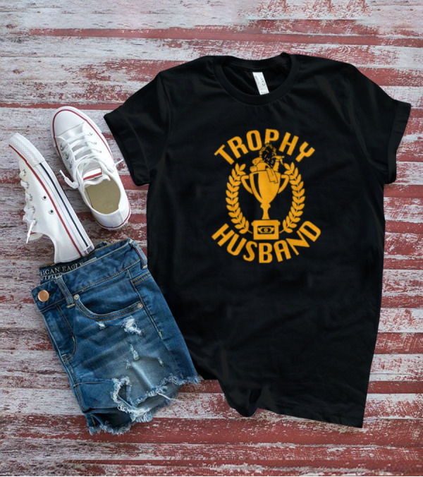 Trophy Husband Golden Cup Laurel T-Shirt