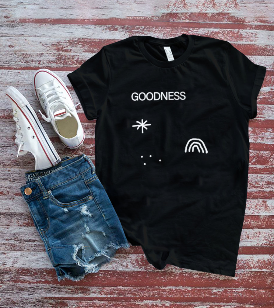 GOODNESS Star Rainbow And Dots By Chris Stedman T-Shirt