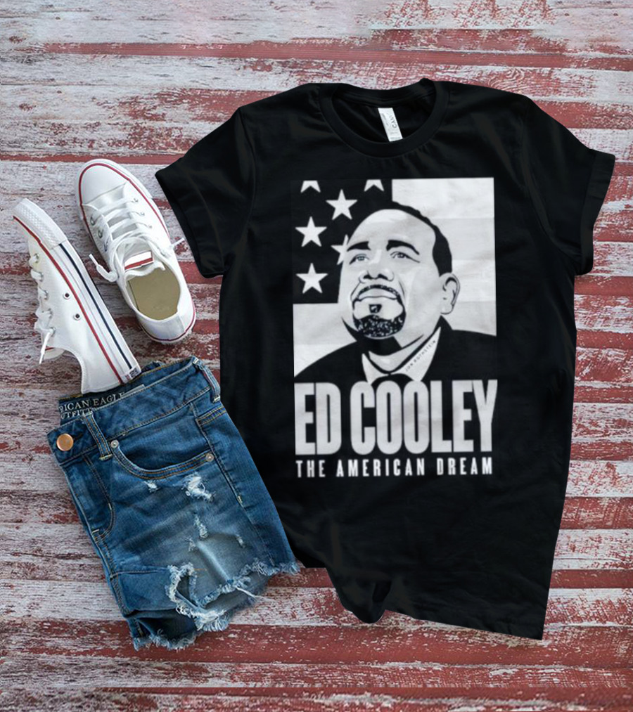 Ed Cooley The American Dream USA Flag T-Shirt