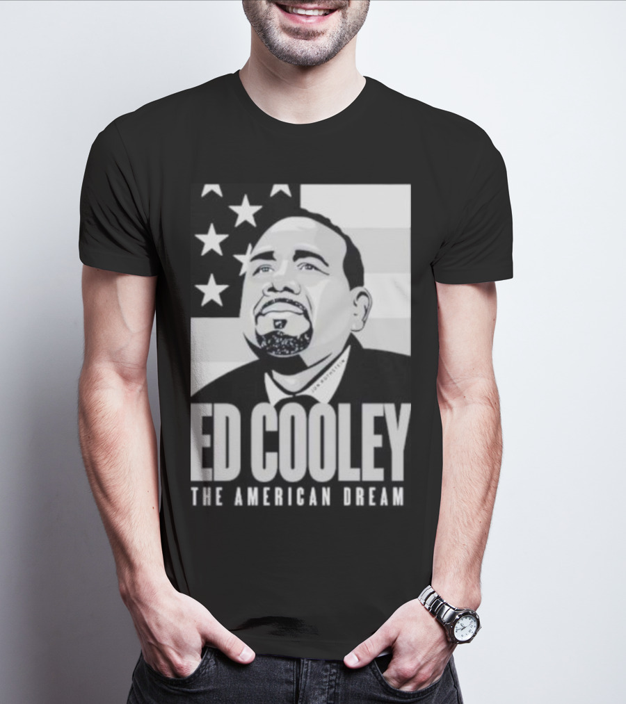 Ed Cooley The American Dream USA Flag T-Shirt