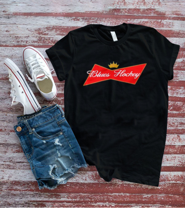 Blues Hockey Budweiser Buzz T-Shirt