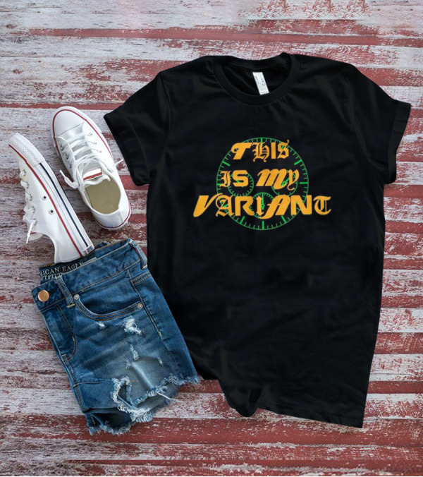 THIS IS MY VARIANT Vintage Lettering With Clockwork Gears T-Shirt