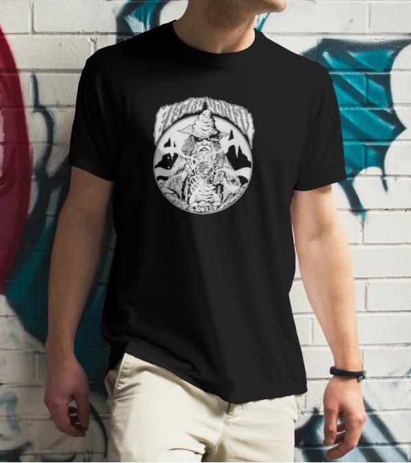 Blasted Vonish Wizard Skull T-Shirt