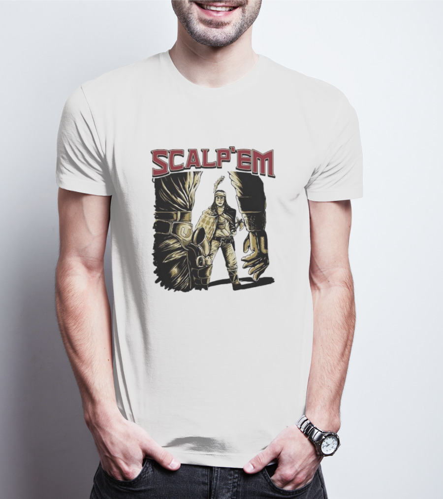 Florida State Seminoles Scalp’em Football Rivalry Showdown T-Shirt