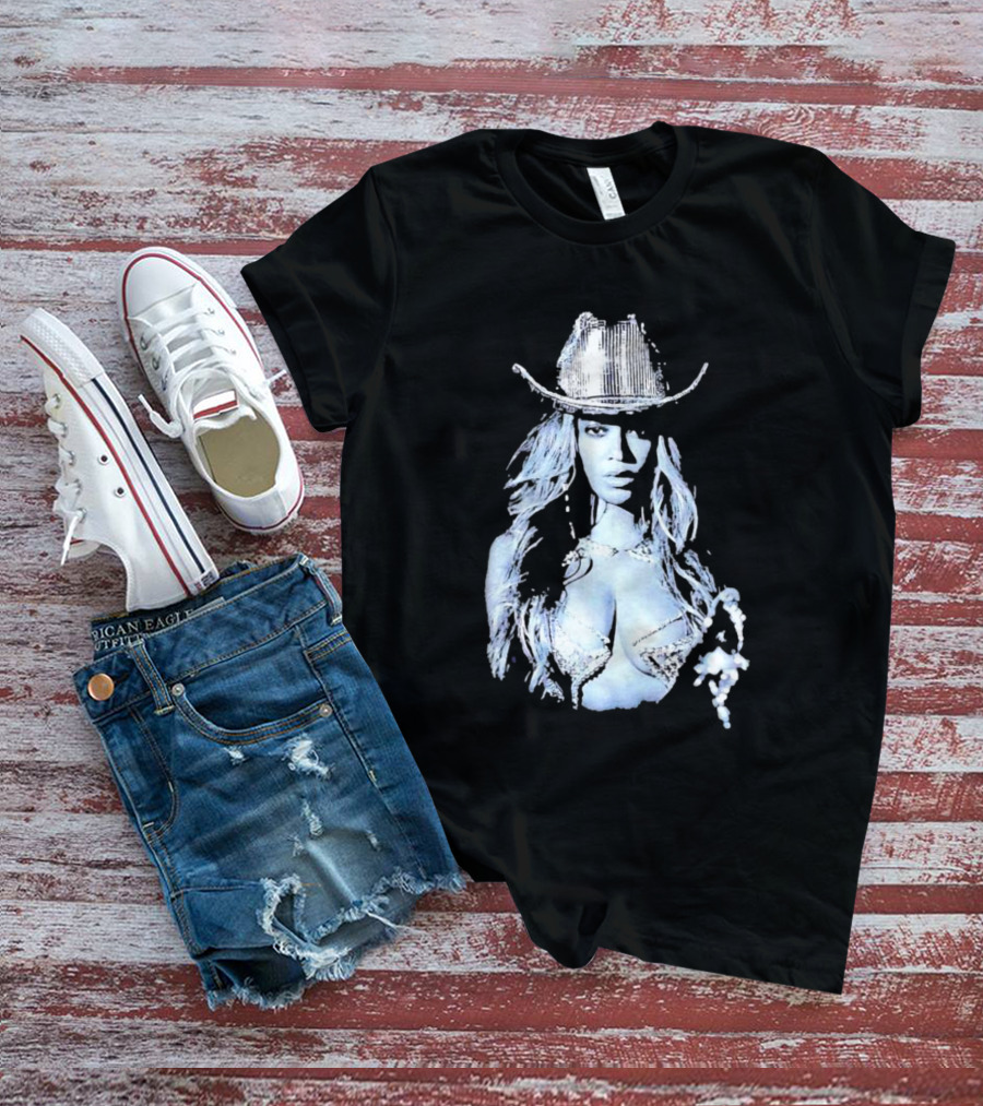 Beyonce Renaissance World Tour Cowgirl Hat Glamorous T-Shirt