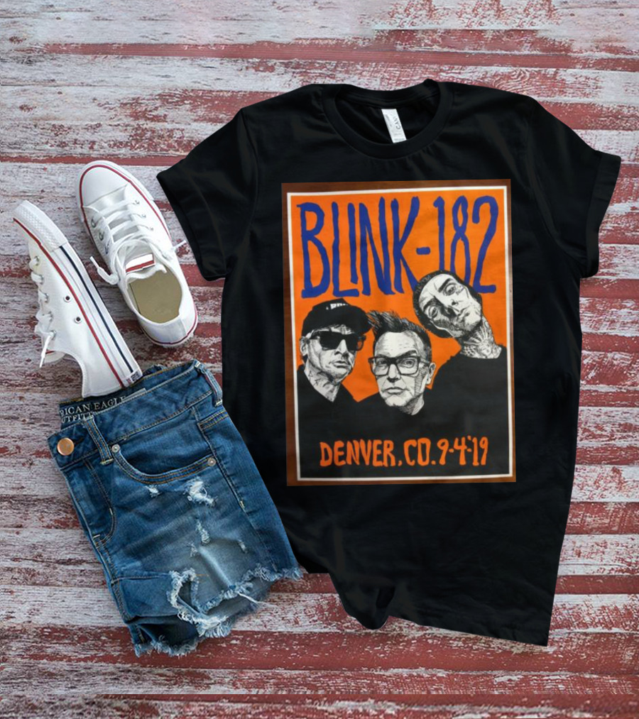 BLINK-182 Denver CO 9-4-19 T-Shirt