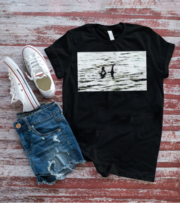 Louis Wearing Palace Nessie Surfers On Loch Ness Monster T-Shirt