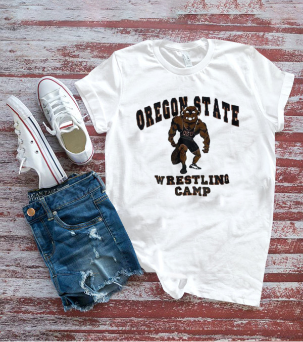 Oregon State OSU Wrestling Camp Vintage Beavers T-Shirt