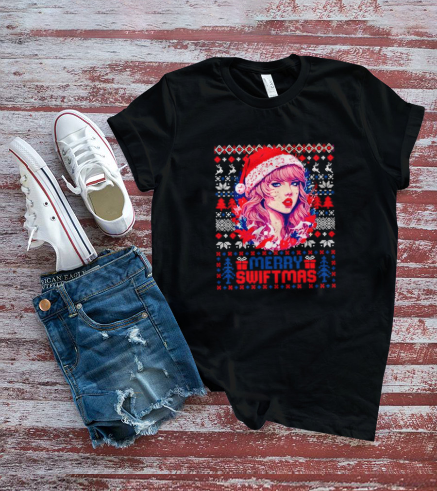 Merry Swiftmas Festive Christmas T-Shirt