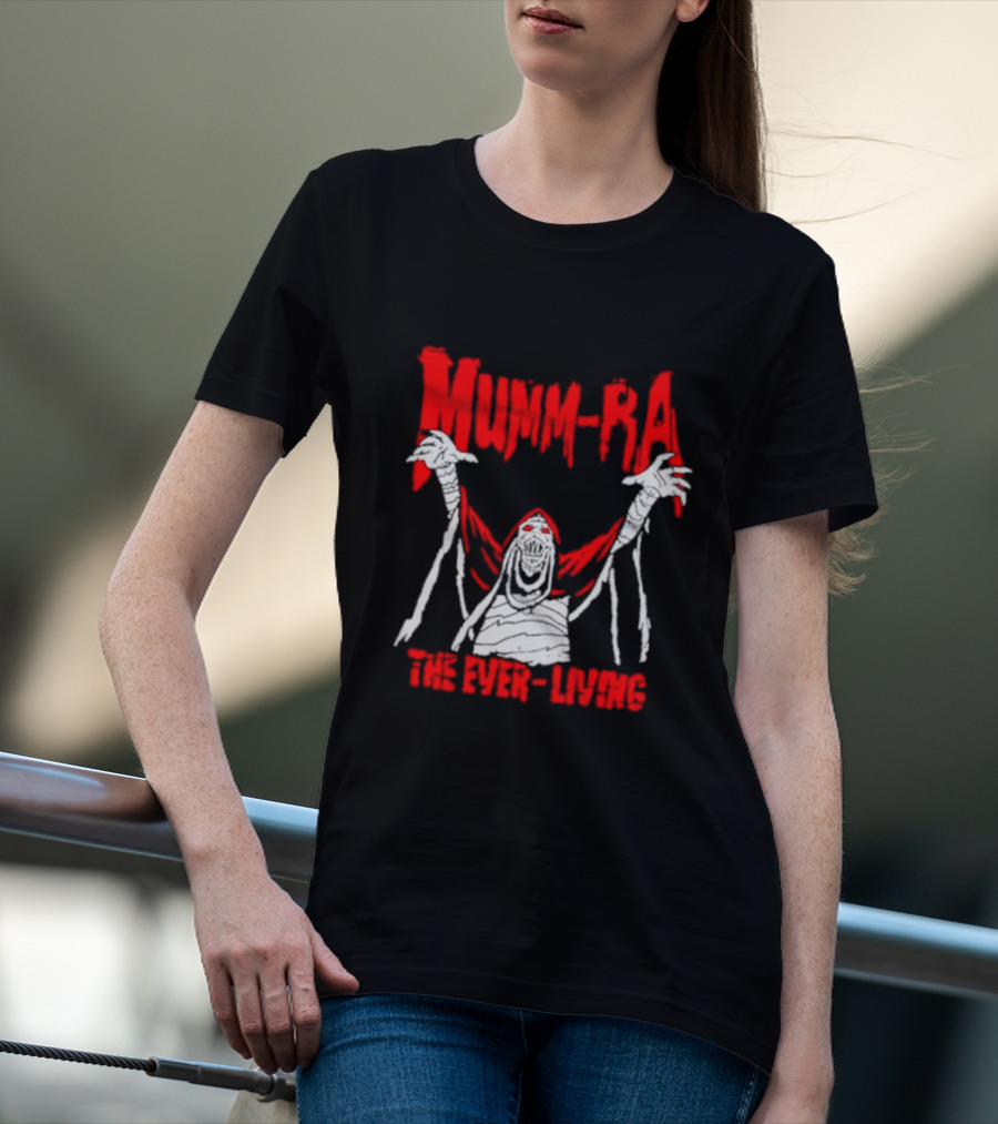 Mumm-Ra The Ever-Living Red And White T-Shirt