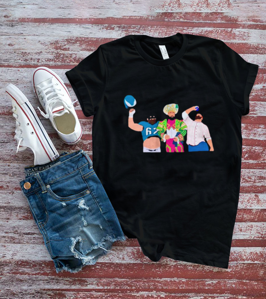 Philly Jason Kelce Iconic Outfits And Cheers T-Shirt