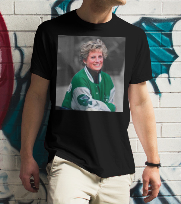 Philadelphia Eagles Fan Princess Diana Iconic T-Shirt
