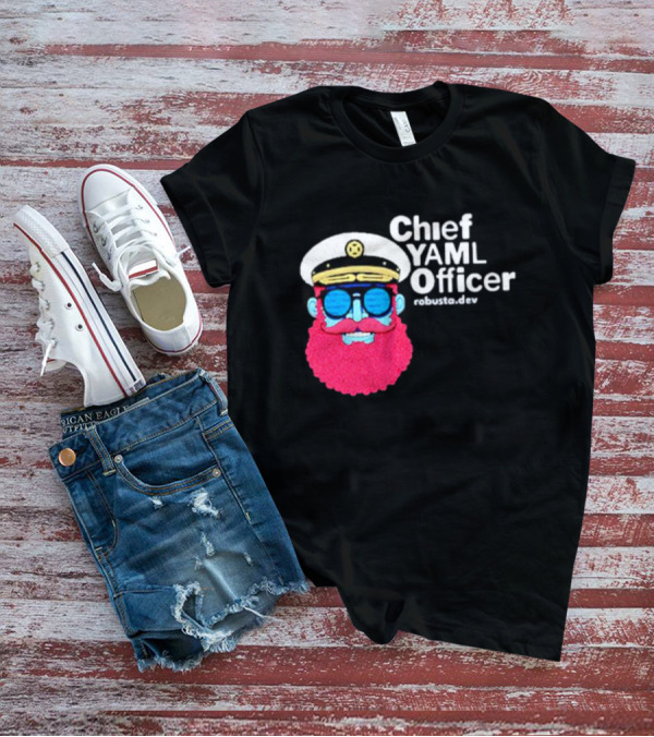 Chief Yaml Officer Robusta.dev T-Shirt
