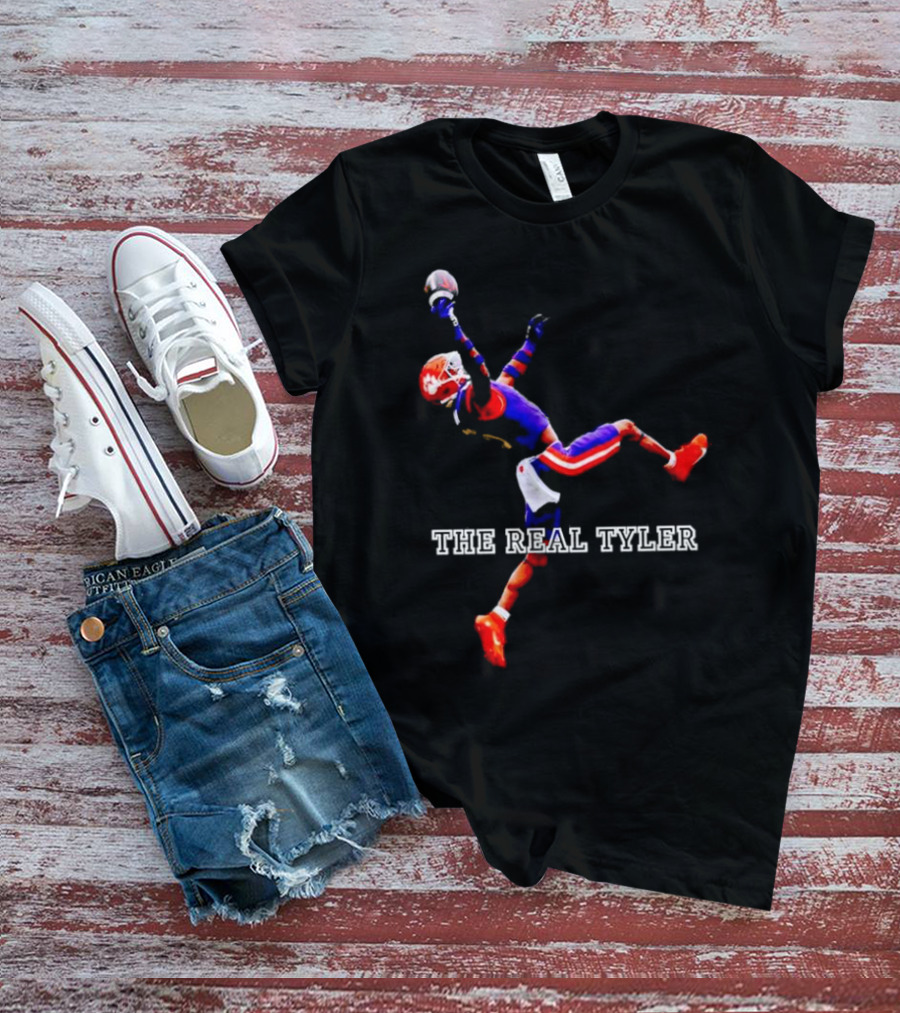 Clemson Tigers The Real Tyler Browns Football Catch T-Shirt