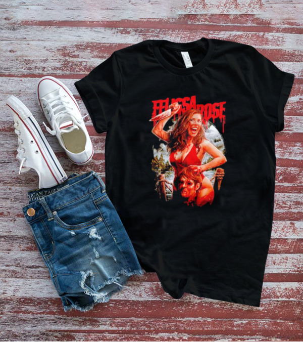 Felissa Rose Off With Your Head Horror Movie T-Shirt